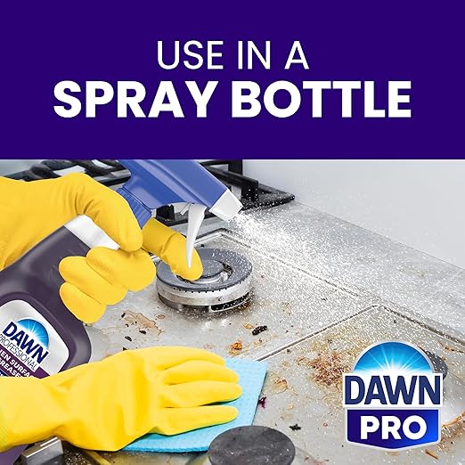 P&G Professional DAWN Kitchen Surface Degreaser - 1 GAL (Case of 2) - For Removing Grease Found in Commercial Kitchens & Food Service (Packaging May Vary)