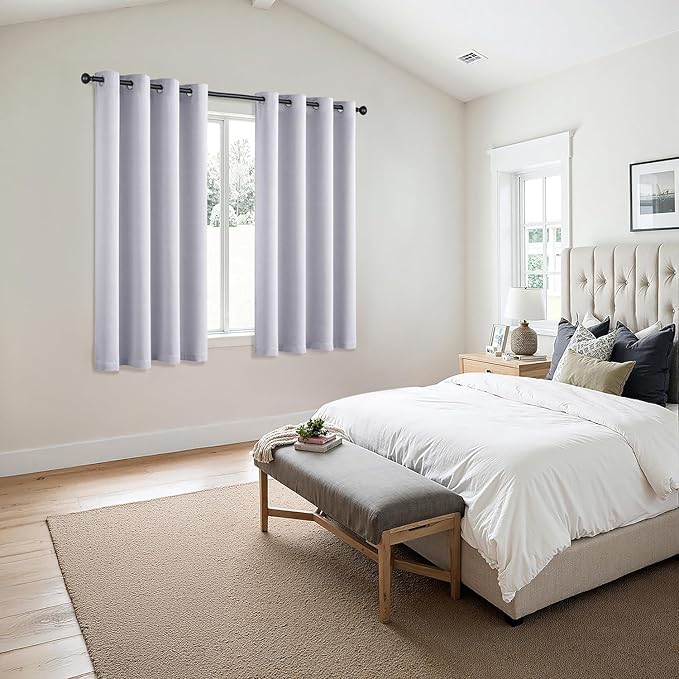 MIULEE Blackout Curtains for Bedroom Living Room 2 Panels, Thermal Insulated