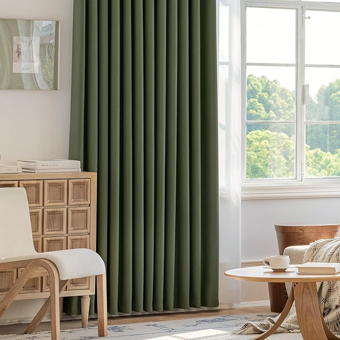 FMFUNCTEX 100% Blackout Curtains