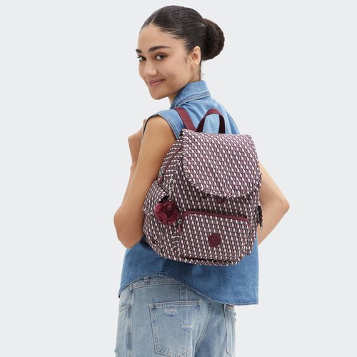 Kipling Women's City Pack Small Prt2 Backpack, Lightweight Versatile Daypack, Durable and Water-Resistant