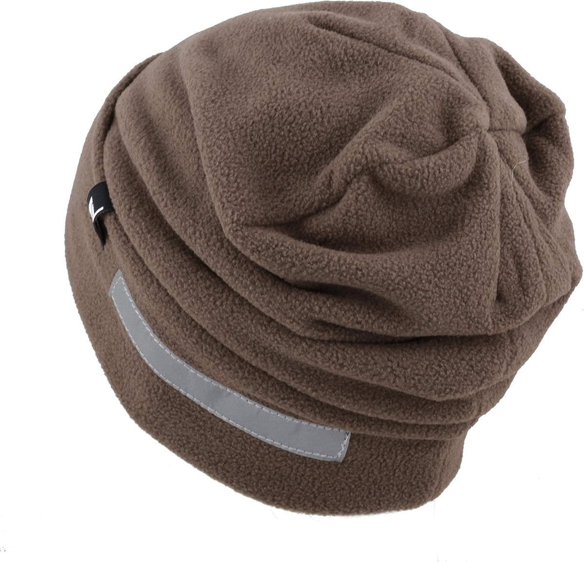 The Hat Depot Fleece Winter Functional Beanie Hat Cold Weather-Reflective Safety for Everyone Performance Stretch