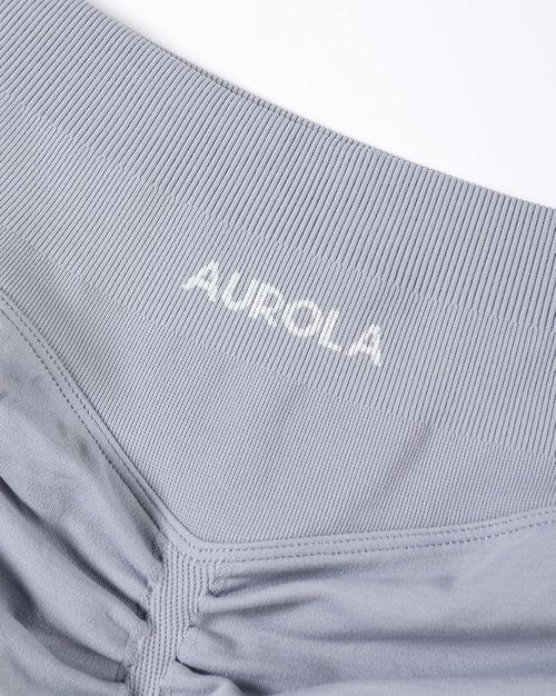 AUROLA Workout Shorts for Women - No Roll-Up, Squat-Proof, Seamless Compression | Multiple Sizes Available