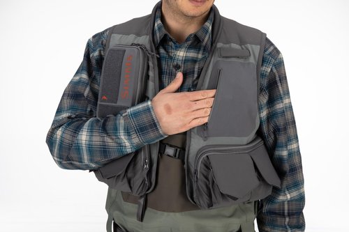 Simms Freestone Vest Pewter M