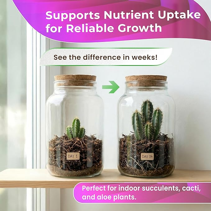Professional Terrarium Soil Mix 2.2 Quarts Ready to Use, Premium Terrarium Potting Soil for Succulents Cactus Aloe Plants, Pine Bark Peat Coarse Sand, Well Draining Terrarium Mix Made in USA