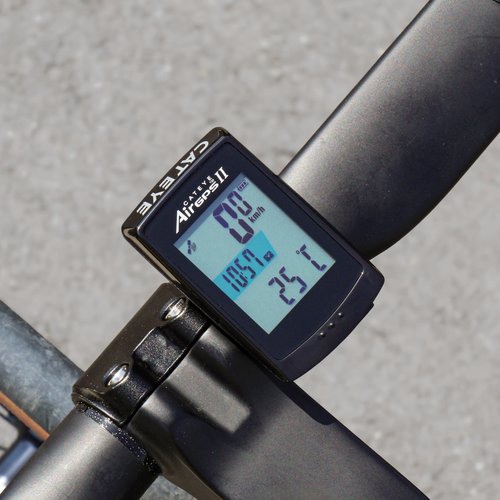 CATEYE AirGPS USB Rechargeable Bike Computer – GPS Cycling Computer with Bluetooth ANT+, GPS Bicycle Speedometer, FlexTight™ Mount, IPX7 Waterproof, Auto Backlight Display, Ride Upload (CC-GPS100N)