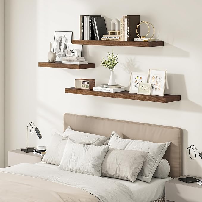 Vivelove Farmhouse Floating Shelves