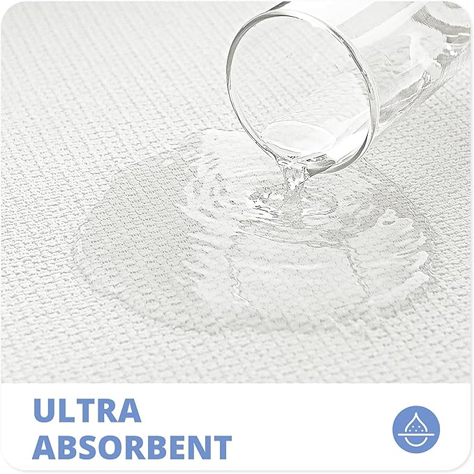 Bath Mat,Ultra Thin Bathroom Runner Rugs,Large Bath Mats for Bathroom,Quick Dry,Non-Slip,Machine Washable,Low Pile,Bath Rug,Shower Outside,Sink,Home Decor Accessories.Cream,1'5"x4'11"（17x59inch）