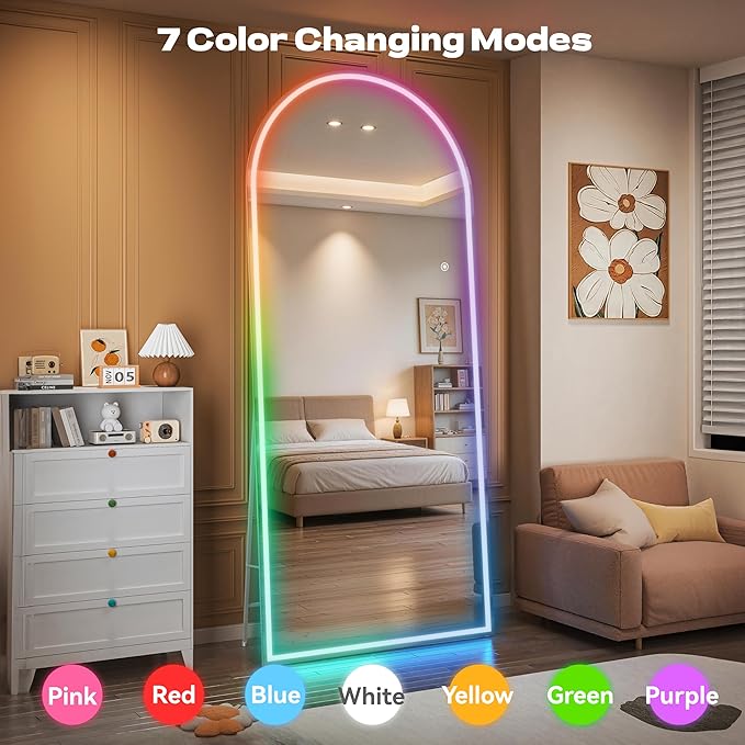 Hasipu Arch Full Length Mirror 71 x 32 in