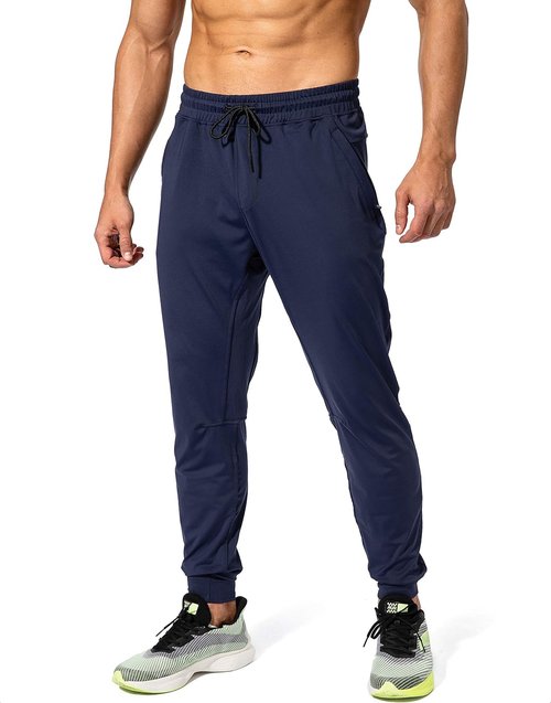 G Gradual Men's Athletic Sweatpants - Zipper Pockets for Training & Workouts | Joggers for Soccer & Running