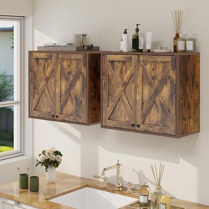YOURLITE Laundry Cabinet, Medicine Cabinet, Bathroom Kitchen Storage Wall