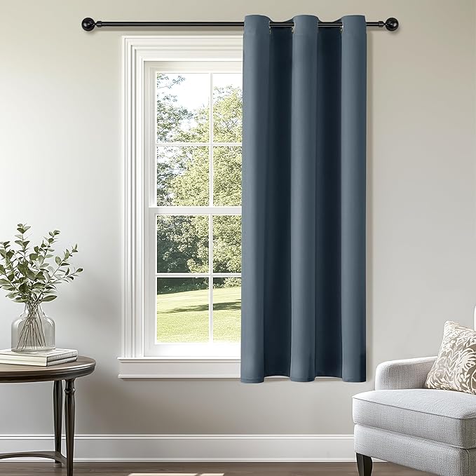 ChrisDowa Blackout Curtains 54 Inches Long