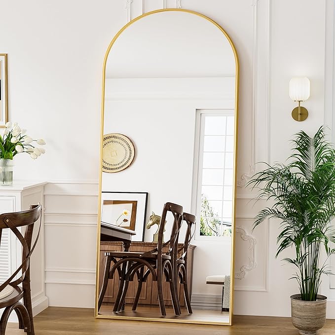 Full Length Mirror, Oversized Standing Mirror, Hanging or Leaning Against Wall