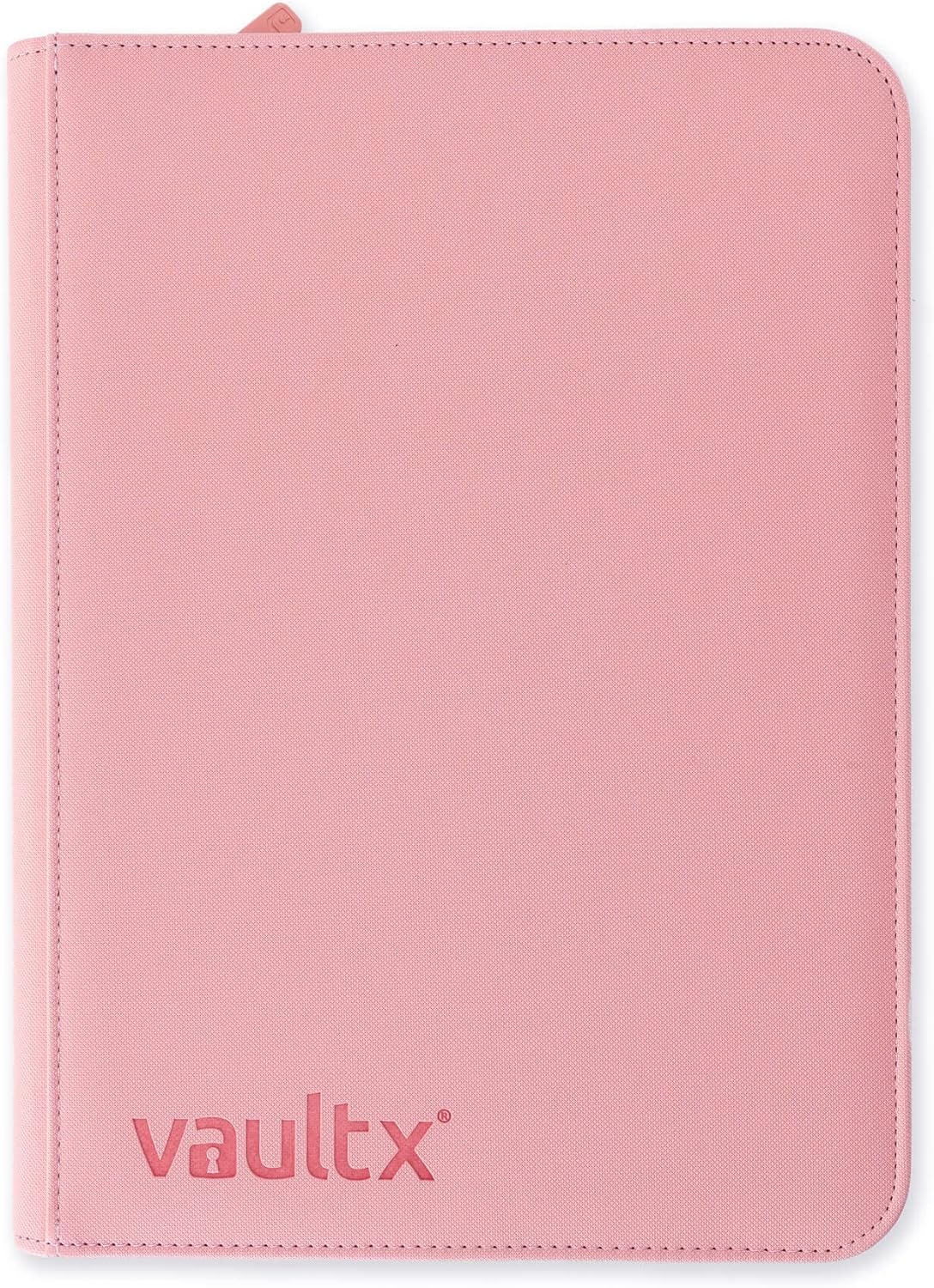 Vault X 9 Pocket Trading Card Zip Binder - Premium Exo-Tec Material, Holds 360 Cards, Pink