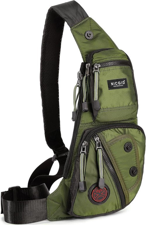 NICGID Sling Bag - Versatile Crossbody Backpack for Men & Women | Casual Daypack, Stylish & Functional