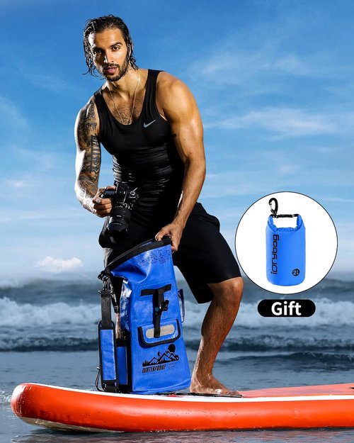IDRYBAG Waterproof Dry Bag Backpack - Lightweight & Durable for Outdoor Adventures