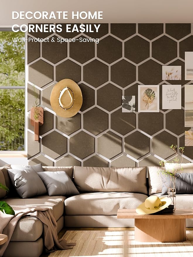 Fluxynara Hexagon Cork Board Alternative