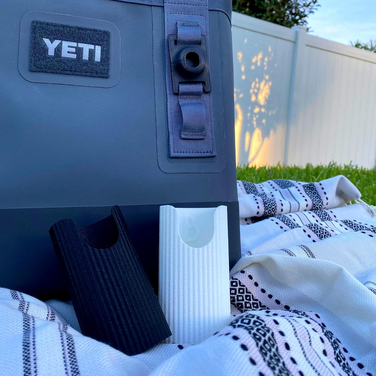 Yeti Sunglasses Holder Attachment - Securely Hold Sunglasses on Soft Coolers & Backpacks - Made in USA!