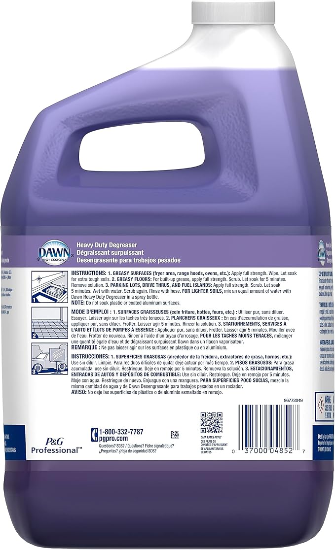 04852 Heavy Duty Degreaser 1 Gallon 3 Bottles/Carton