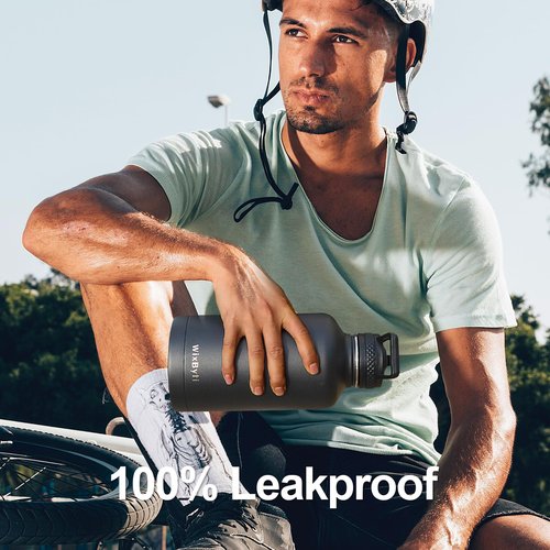 WixByti Straw Lids Replacement - Accessory for Hydro Flask Wide Mouth Water Bottles