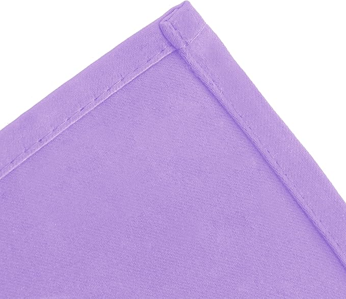 LEMOMO Blackout Curtains 52 x 95 inch/Lavender Curtains Set of 2 Panels/Thermal