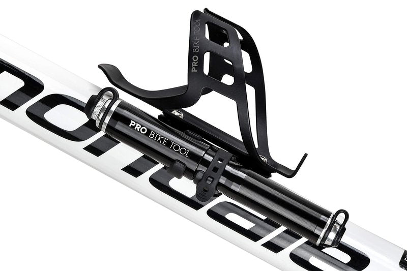 PRO BIKE TOOL Mini Bike Pump - Fits Presta and Schrader Valves - Portable Bicycle Tire Pump - Compact Bike Accessory - Lightweight and Durable Design