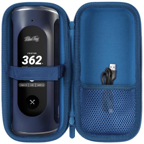 Lebakort Hard Case Compatible with Blue Tees Golf Player+ GPS Speaker (Navy Case)