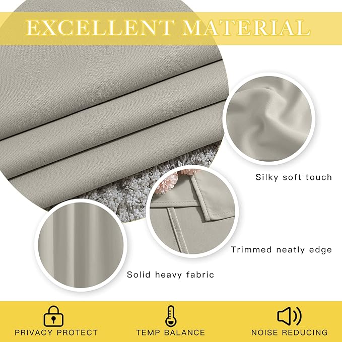 NICETOWN Room Darkening Curtain