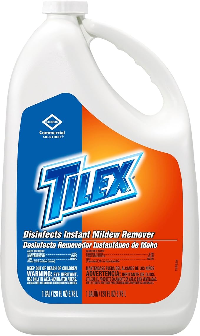 Tilex 35605 Tilex Instant Mildew Remover, 1Gal, 4/CT, Clear