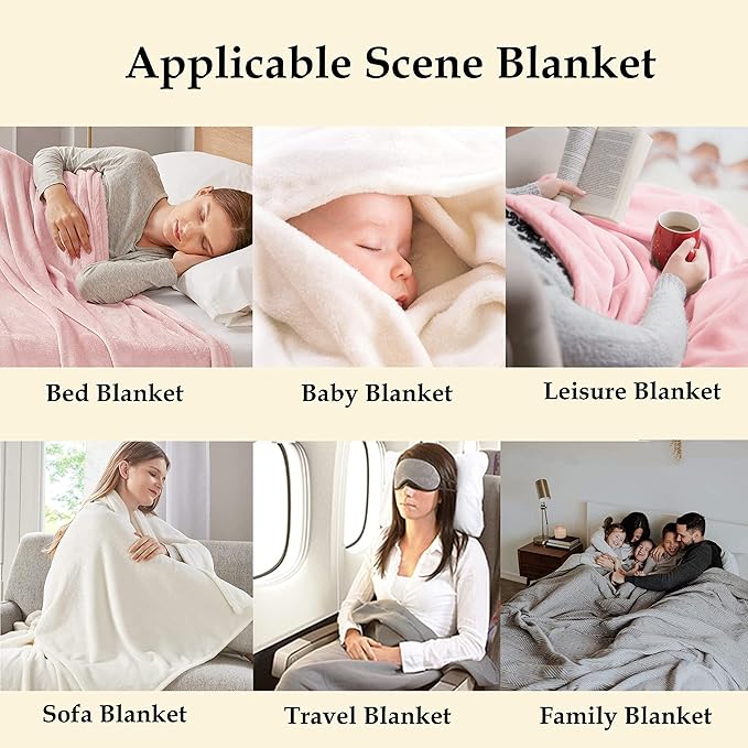 Just A Girl Who Loves Monkeys Blanket Lightweight Cozy Flannel Fleece Throw Blanket Best Gift Home Decor for Bed Couch Outdoor Camping 80"x60" Queen for Adults