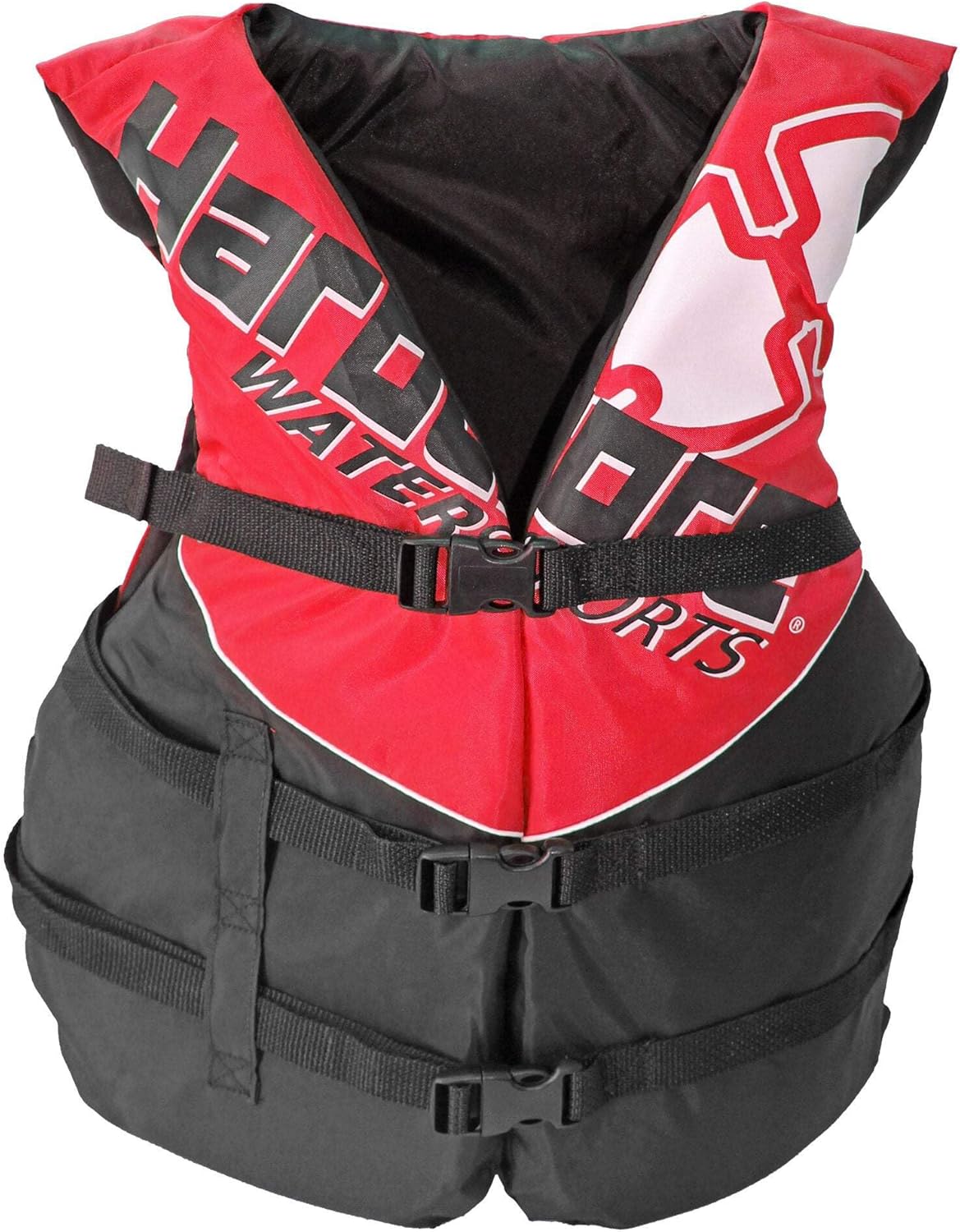 Coast Guard Type III Life Jacket - 4 Pack Adult Paddle Vests for Jet Ski, Kayak & Wakeboarding