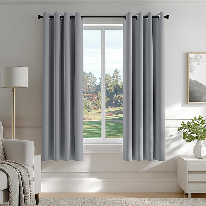 FMFUNCTEX 100% Blackout Curtains
