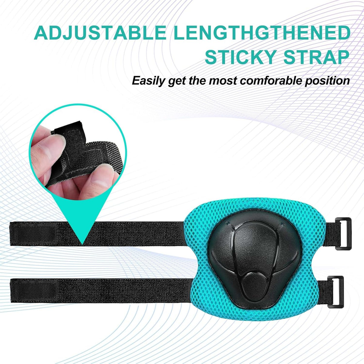 Skiennix Knee Pads Set for Kids - Protective Gear with Elbow Pads & Wrist Guards | Ages 3-10