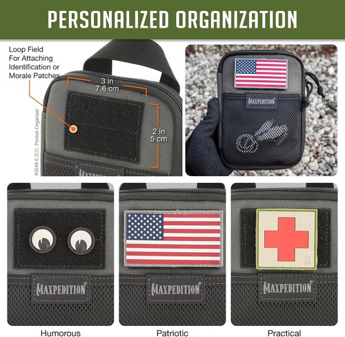 MAXPEDITION E.D.C. Pocket Organizer | Compact Tactical Gear for Everyday Carry