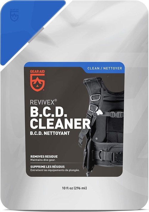 Gear Aid Revivex B.C.D. Cleaner and Conditioner for SCUBA and Dive Equipment