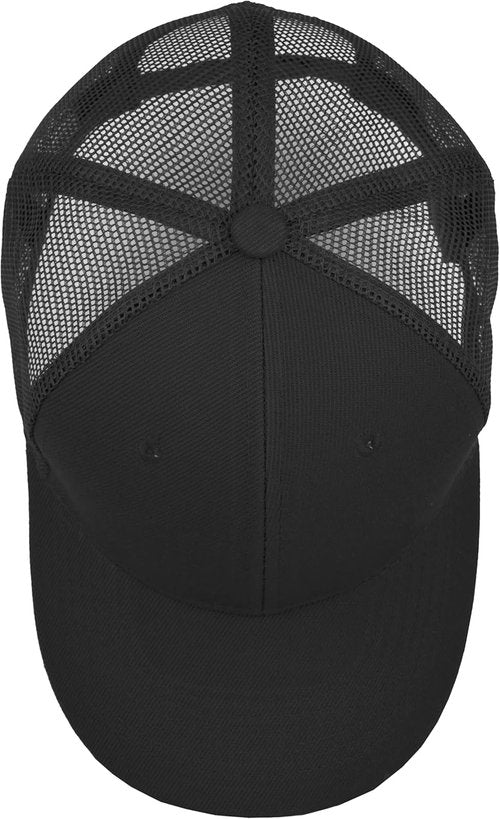 Gelante Mesh Trucker Baseball Cap - Structured Front Panel for Comfort | Adjustable Snapback Design
