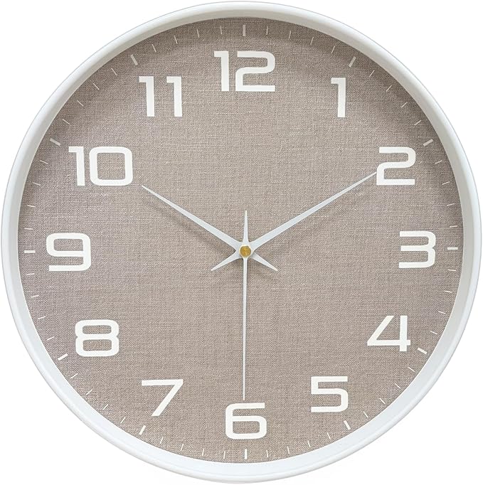 8 Inch Modern Wall Clocks Battery Operated