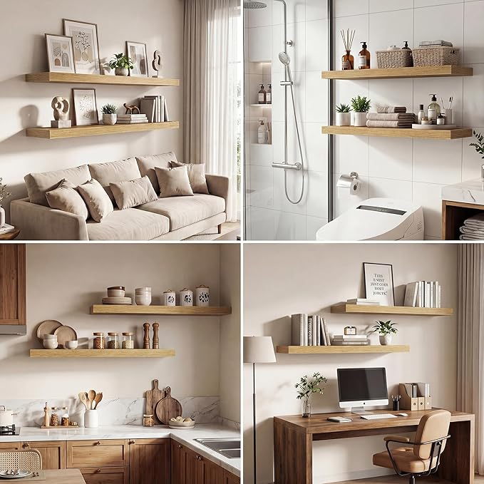 Dreamland 55 Inches Floating Shelves