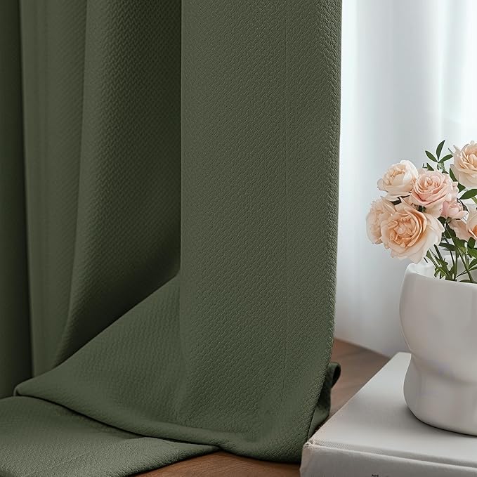 FMFUNCTEX 100% Blackout Curtains