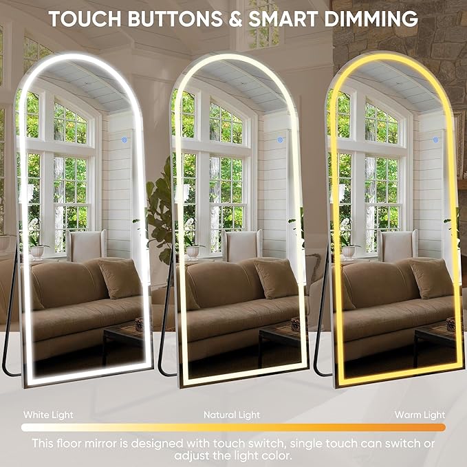 Antok LED Full Length Mirror