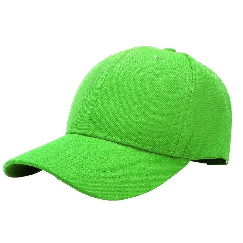 Falari Baseball Cap Adjustable Size for Running Workouts and Outdoor Activities All Seasons (1pc Light Green)