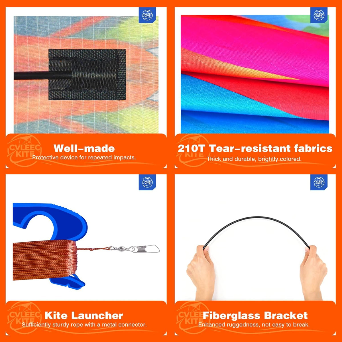 Parrot Kite - Easy-to-Fly Outdoor Kite for Kids & Adults | Perfect for Beginners, Beaches & Backyards