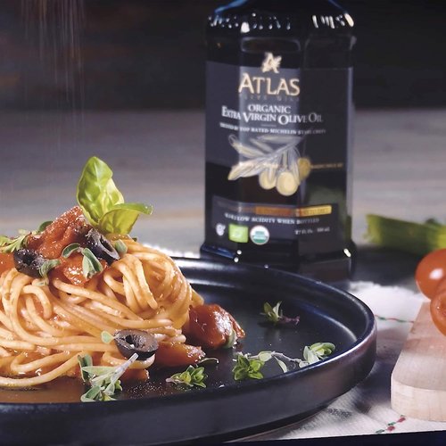 Atlas 1 LT Cold Press Extra Virgin Olive Oil - Polyphenol Rich, Organic & Unprocessed from Morocco | Award-Winning Quality