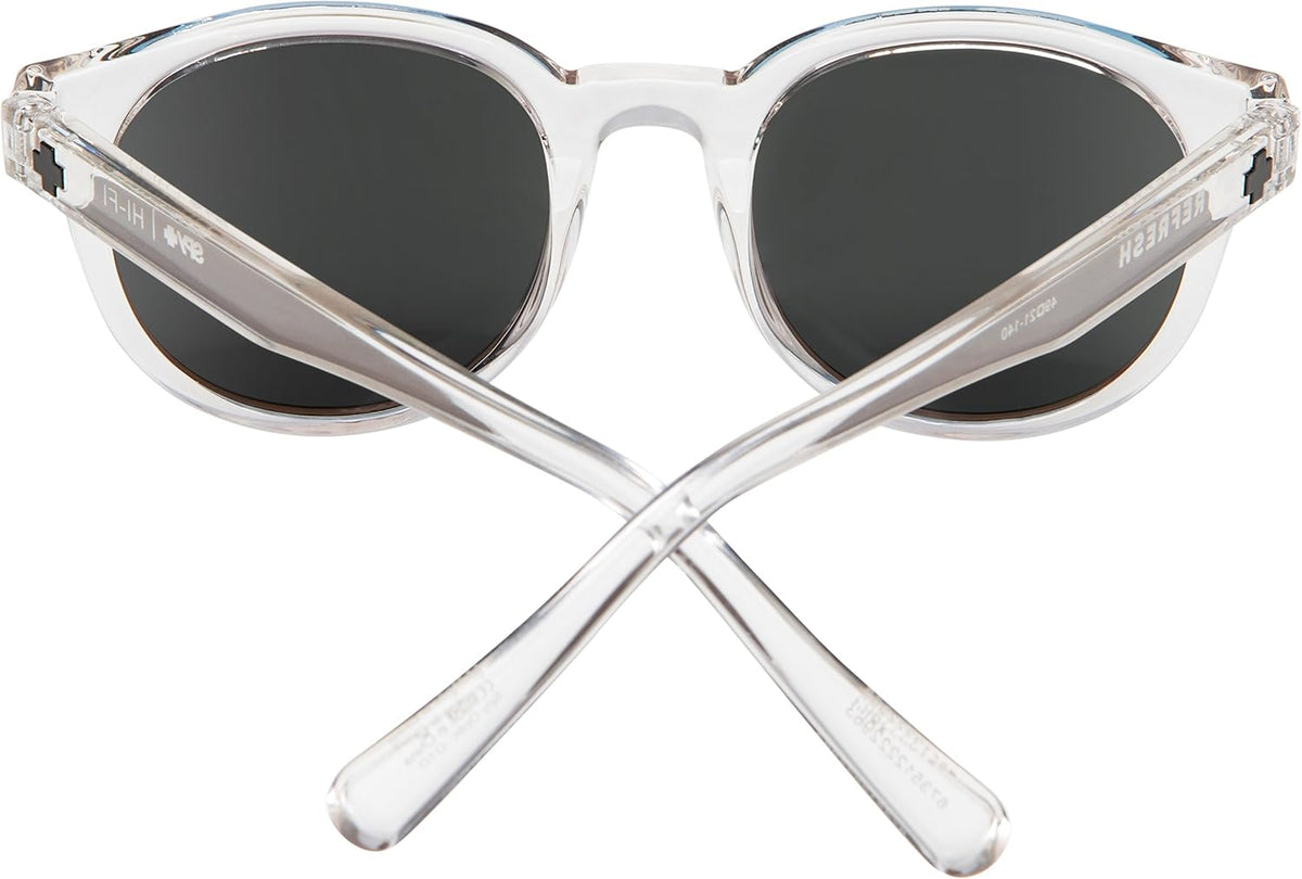 SPY OPTIC HiFi, Round Sunglasses, Color and Contrast Enhancing Lenses