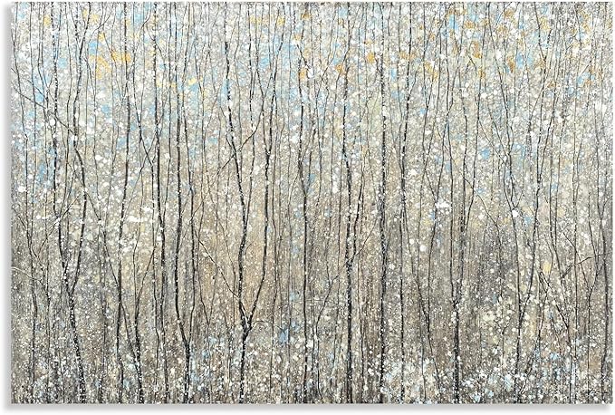 Yihui Arts Abstract Tree Canvas Wall Art