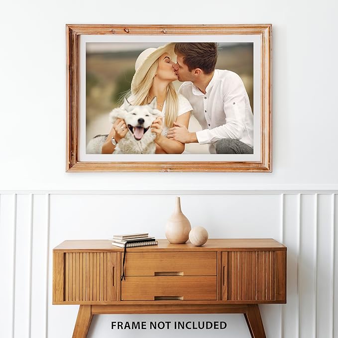 Smile Art Design Make Custom Poster Print with Your Photo/Image, Personalized Poster Photo Print, Customized Gift Wall Art Home Decor - 16x24 inches