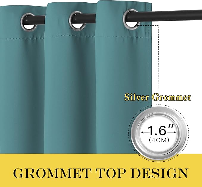 NICETOWN Window Treatment Sliding Door Curtain