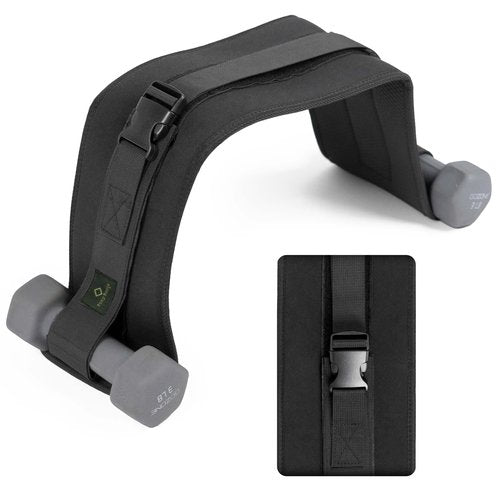 Exercise Hip Thrust Belt – Supports 100lbs – Adjustable, Durable & Slip-Resistant for Dumbbells, Kettlebells & Plates – Glutes Workout Equipment for Home & Gym – Comfortable & Portable Booty Builder