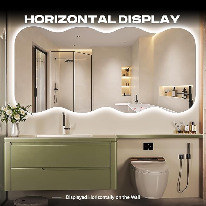 Hasipu Wavy Full Length Mirror