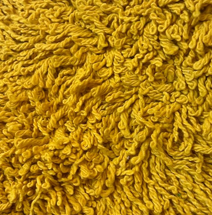 Ultimate Dust Mop Kit: Industrial-Grade Performance, Heavy-Duty Frame, Telescopic Handle - Yellow 24 Inch