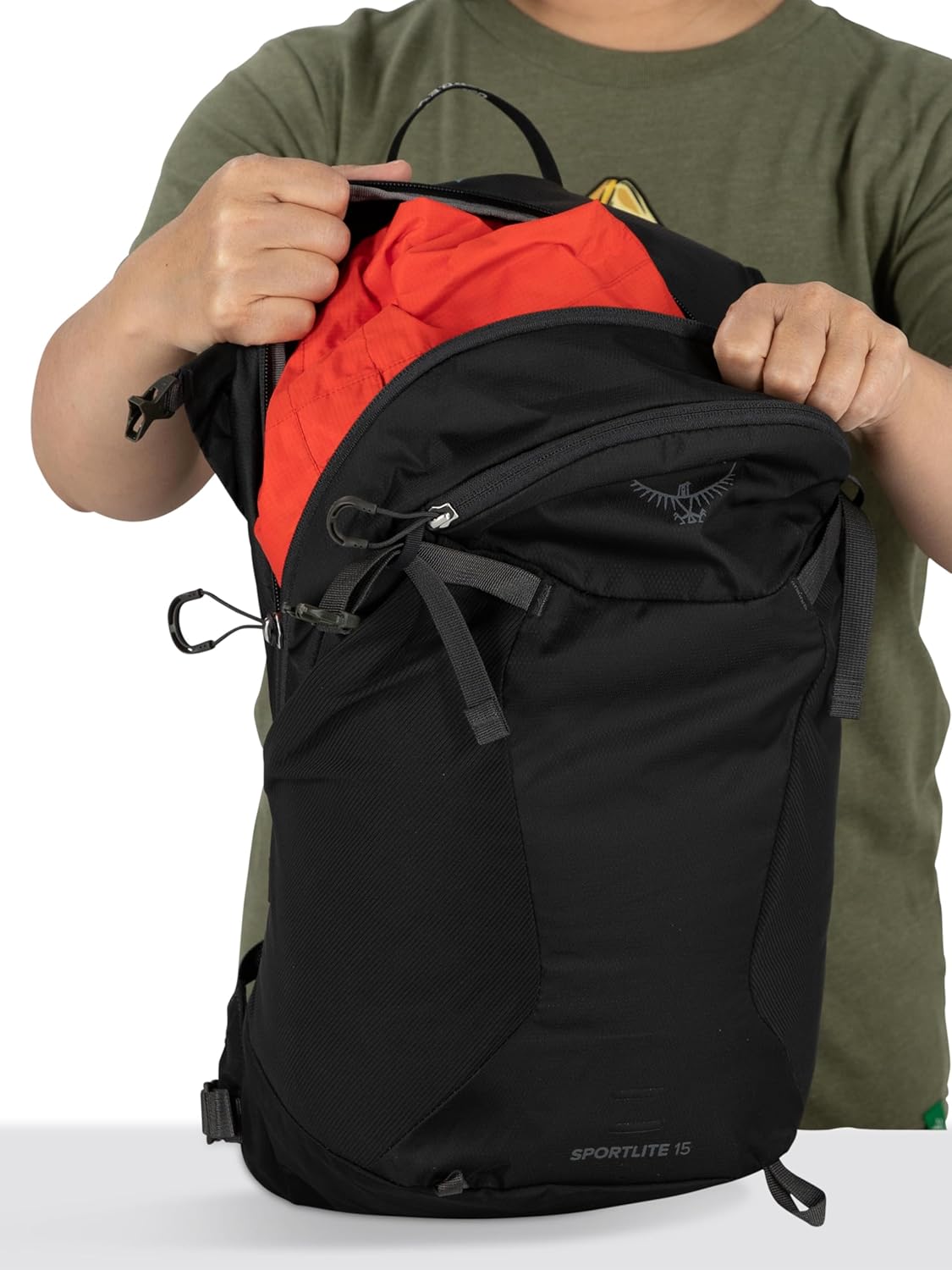 Osprey Sportlite 15L Unisex Hiking Backpack - Lightweight & Durable | Blue Sky Color